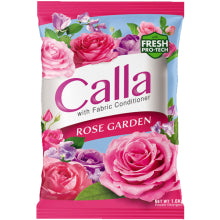 CALLA POWDER WITH FABRIC CONDITIONER ROSE GARDEN (PINK) 6/1.6KG