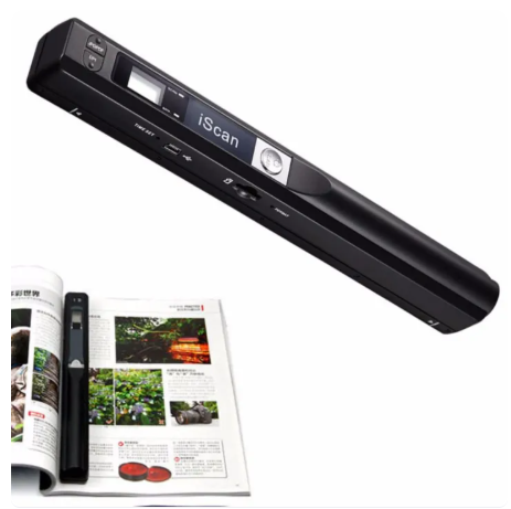 Handheld Portable A4 Book Document Photo Scanner 300DPI, 600DPI,900DPI PDF/JPEG Selection Iscan Handy Mobile Portable Scanner