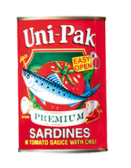 UNI-PAK SARDINES RED 100/155G
