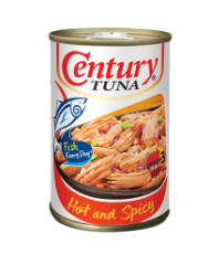 CENTURY TUNA FLAKES HOT & SPICY EOE 50/155G