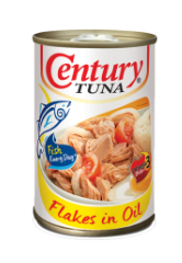 CENTURY TUNA FLAKES IN OIL EOE 50/155G