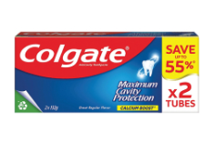 COLGATE TOOTHPASTE GREAT REGULAR FLAVOR 36/2/132G
