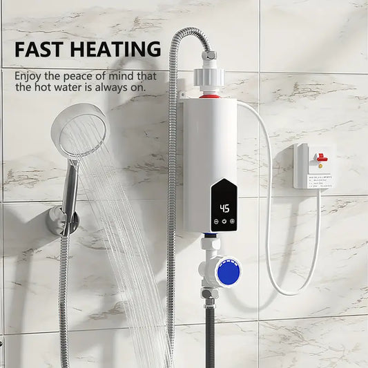 Mini Water Heater with Large Screen Display